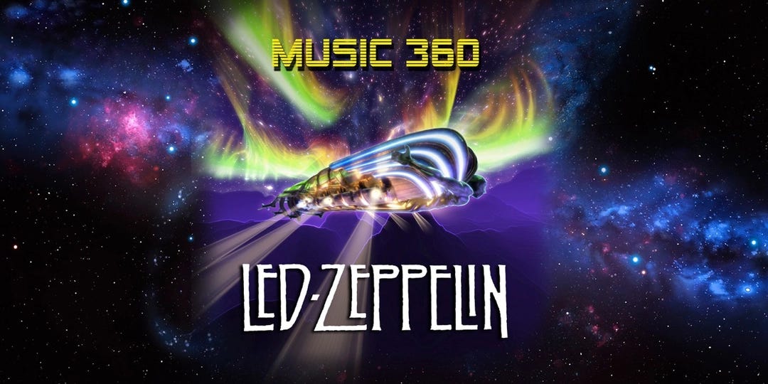 Music 360: Led Zeppelin promotional poster