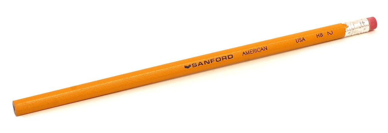 Image of a No. 2 pencil