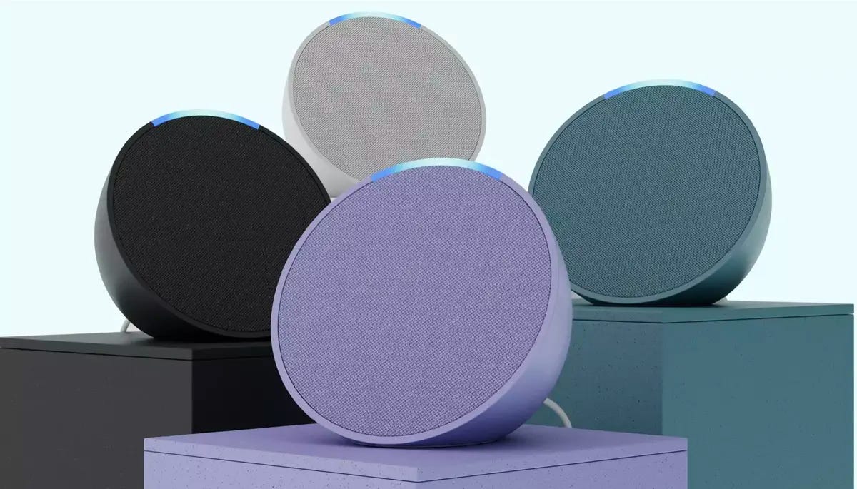 Amazon brade son enceinte connectée Echo Pop compatible Matter (-61%) !