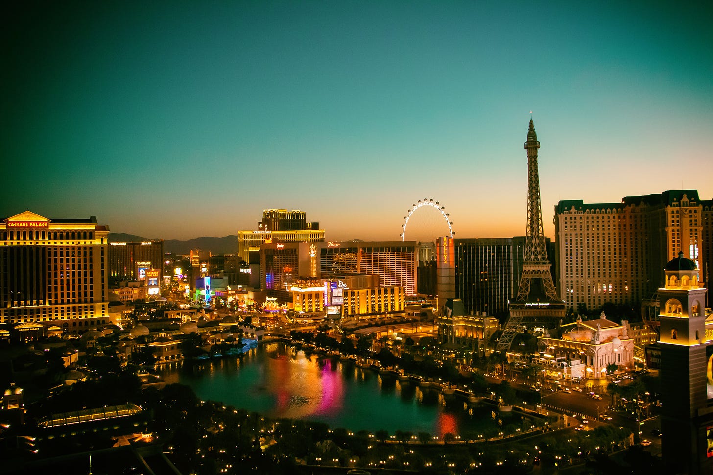 Las Vegas Strip skyline