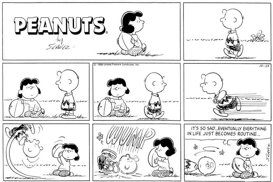 Charlie Brown's Greatest Misses: Every 'Peanuts' Football Gag Comic -  GoComics