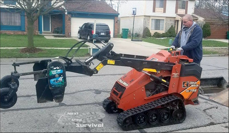 Ditch Witch Side Gig - Financial Challenges Can Be Eased With Extra Income.