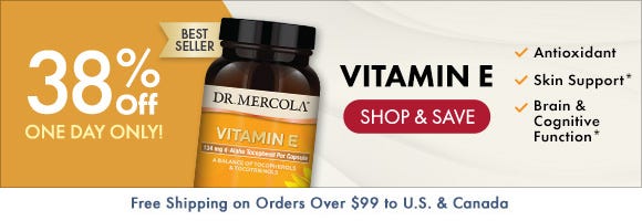 Get 38% Off on Vitamin E