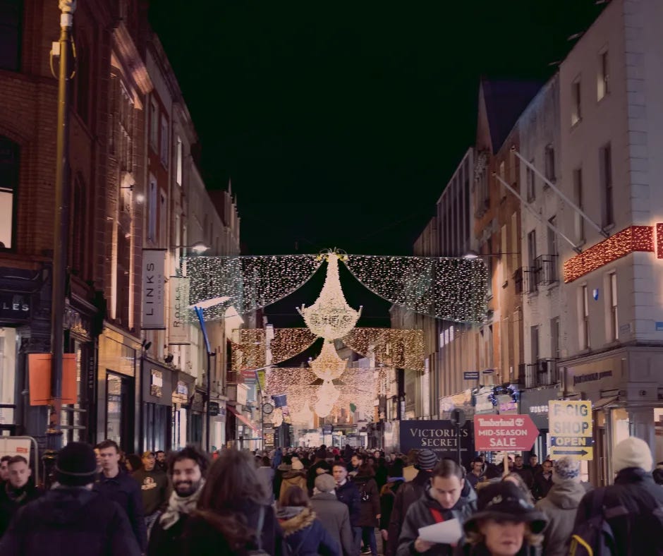 Christmas Lights in Dublin