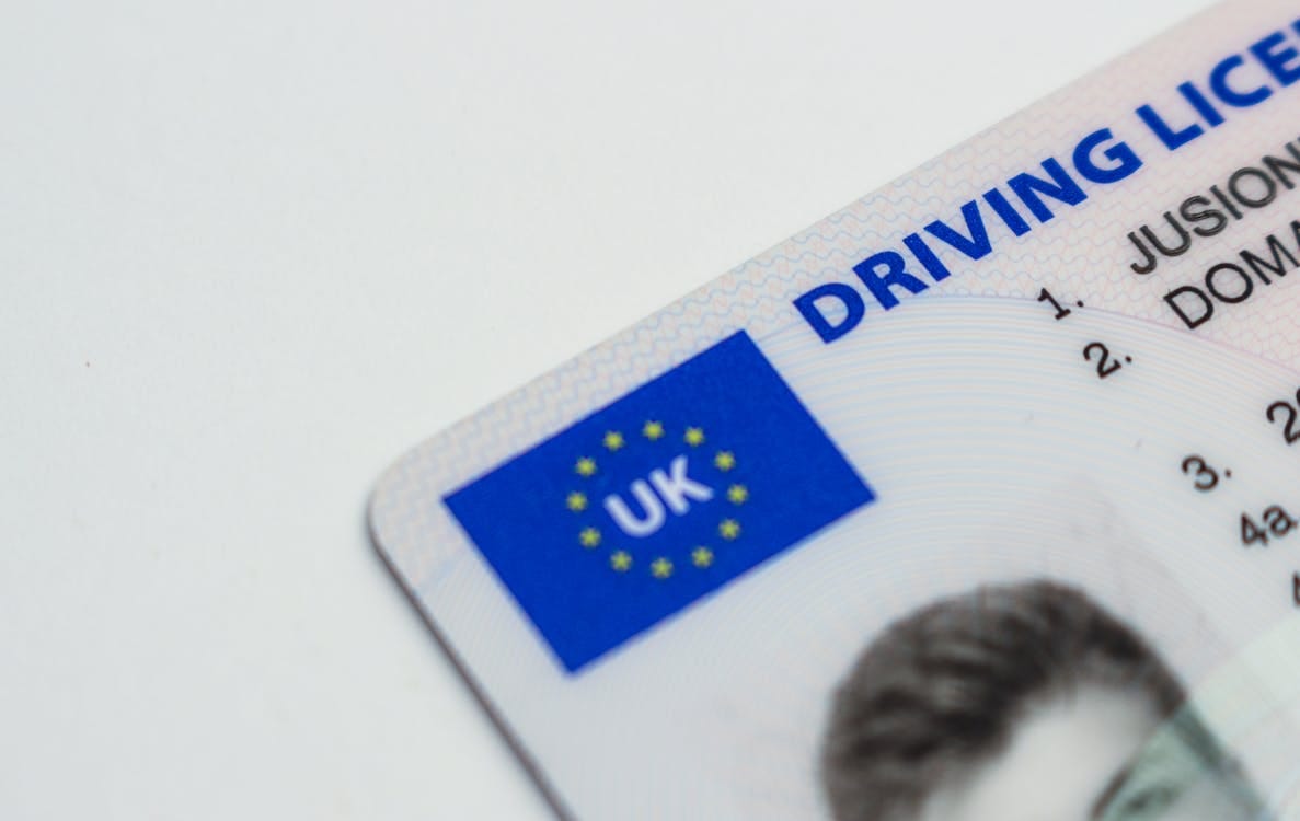 Free Uk Driving License Stock Photo
