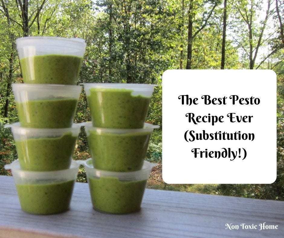 The Best Pesto Recipe Ever (Substitution Friendly!)