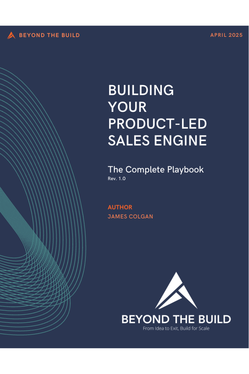 Building Your Product-Led Sales Engine: The Complete Playbook