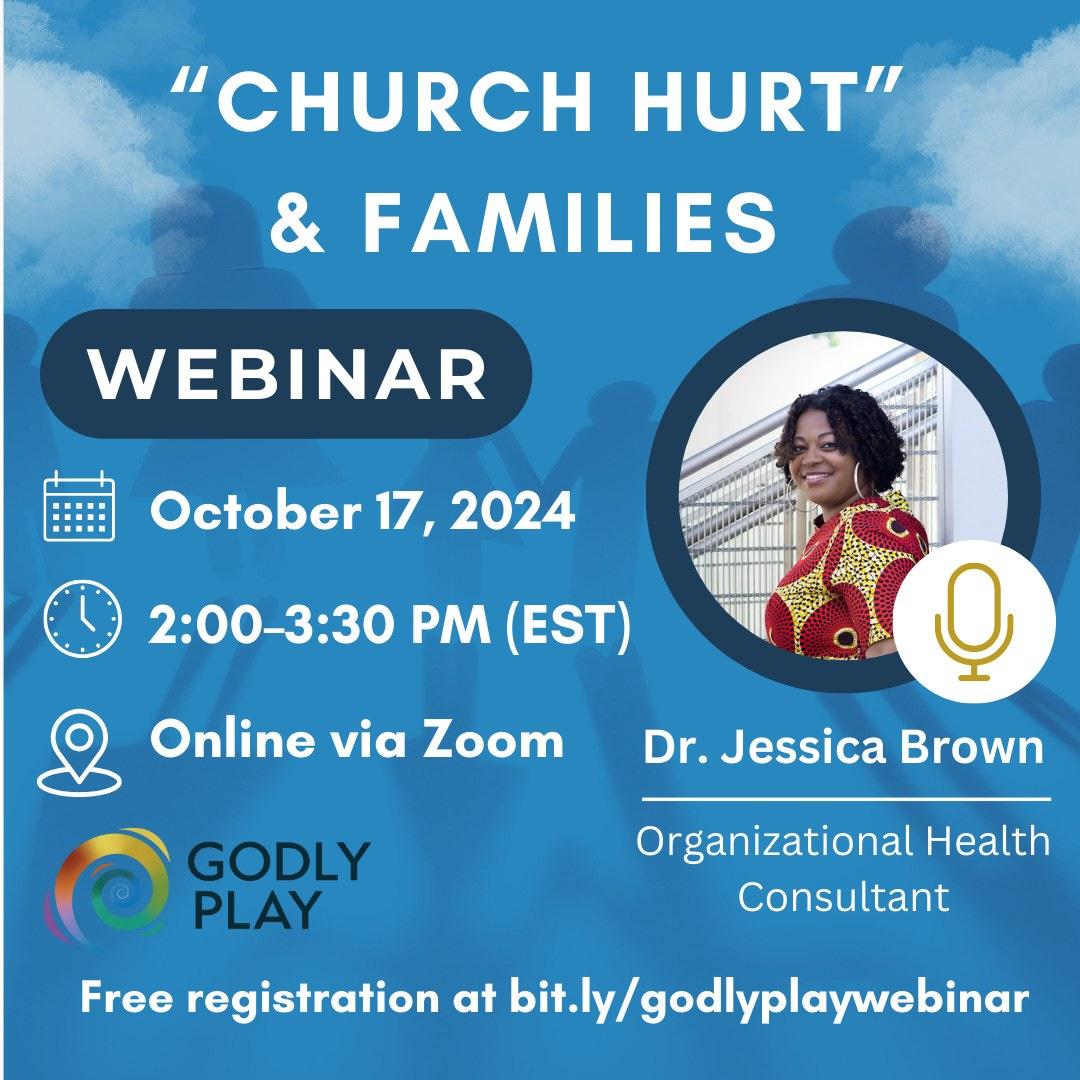 "Church Hurt" & Families Webinar advertisement