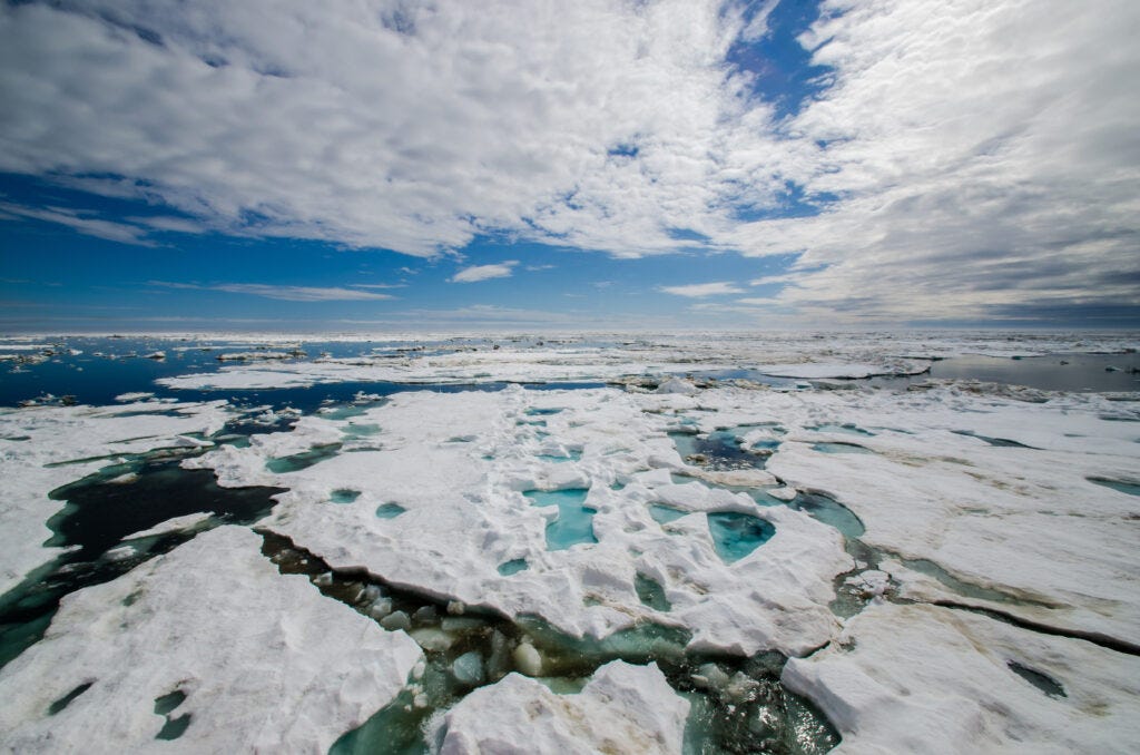 The ocean surface at the Chukchi Borderland is seen on Aug. 10, 2016, from the Coast Guard icebreaking Cutter Healy. At the time, an international and multi-disciplinary team of scientists, media personnel, and educators were conducting a mission to the Arctic's Chukchi Borderland onboard the U.S. Coast Guard Cutter Healy. That mission, called Hidden Ocean 2016, was among the many scientific voyages conducted by the Healy in the Arctic each summer and fall. The Chukchi Borderland is an area of complex underwater topography located about 600 miles north of the Bering Strait. (Photo provided by National Oceanic and Atmospheric Administration) The ocean surface at the Chukchi Borderland is seen on Aug. 10, 2016, from the Coast Guard icebreaking Cutter Healy. At the time, an international and multi-disciplinary team of scientists, media personnel, and educators were conducting a mission to the Arctic's Chukchi Borderland onboard the U.S. Coast Guard Cutter Healy. That mission, called Hidden Ocean 2016, was among the many scientific voyages conducted by the Healy in the Arctic each summer and fall. The Chukchi Borderland is an area of complex underwater topography located about 600 miles north of the Bering Strait. (Photo provided by National Oceanic and Atmospheric Administration)