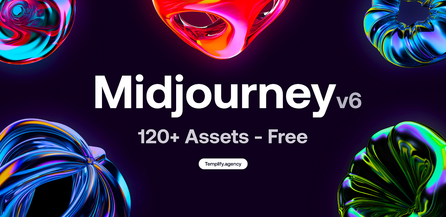 120+ Assets Midjourney FREEE High Quality