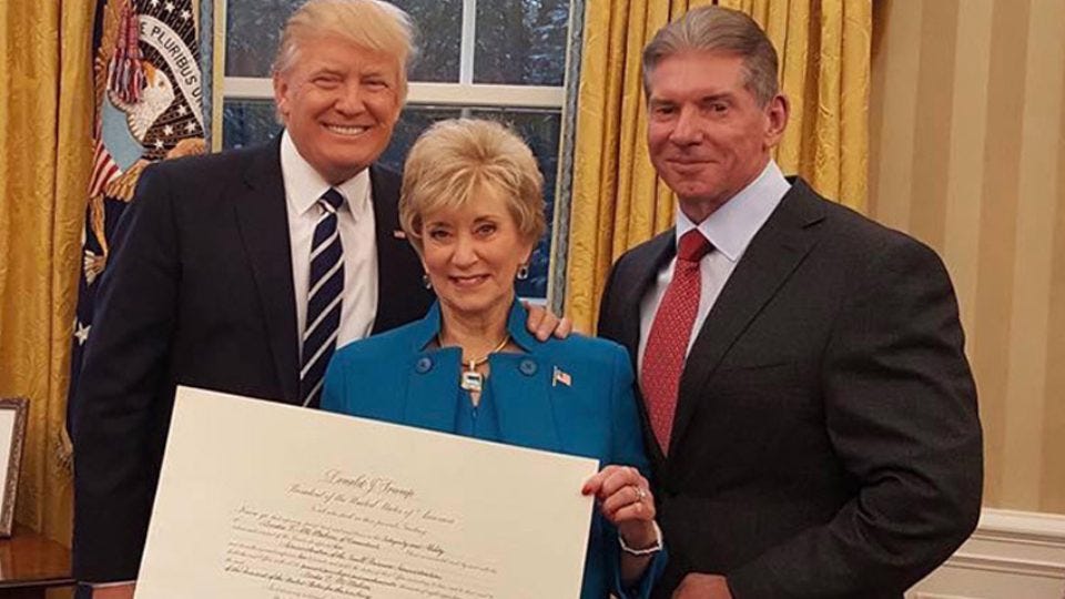 Linda McMahon To Reportedly Resign From President Trump's Cabinet -  WrestleTalk
