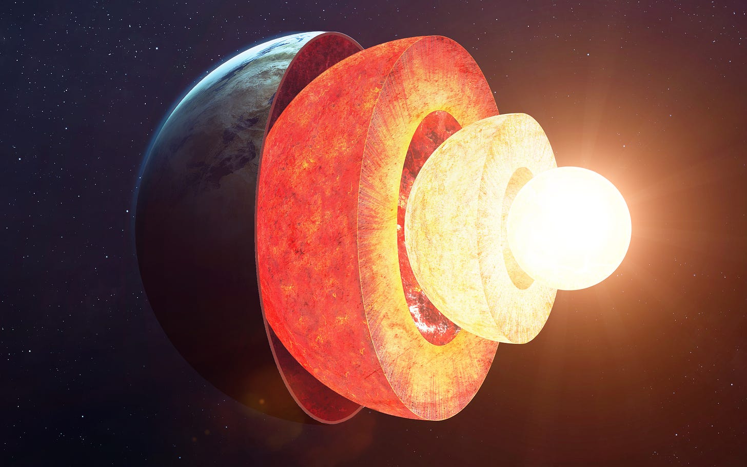 Earth's mysterious innermost core is a 400-mile-wide metallic ball | Space