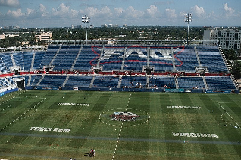 File:FAU Stadium from main stand 2014.jpg
