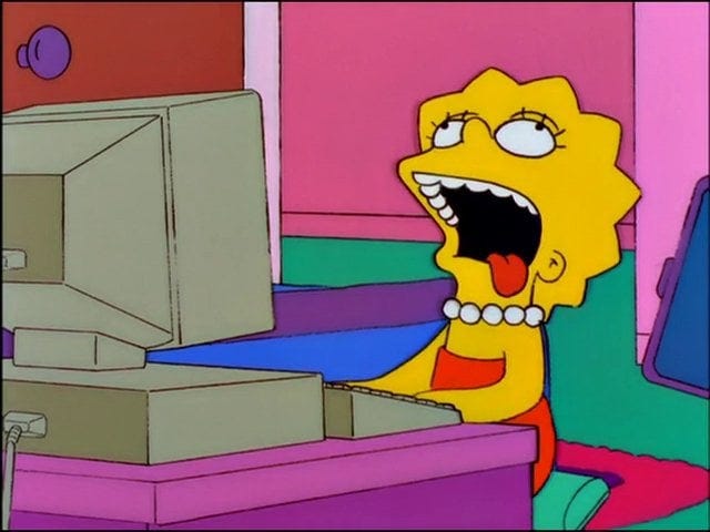 Lisa has some great out-of-character moments. What's your favorite? :  r/TheSimpsons