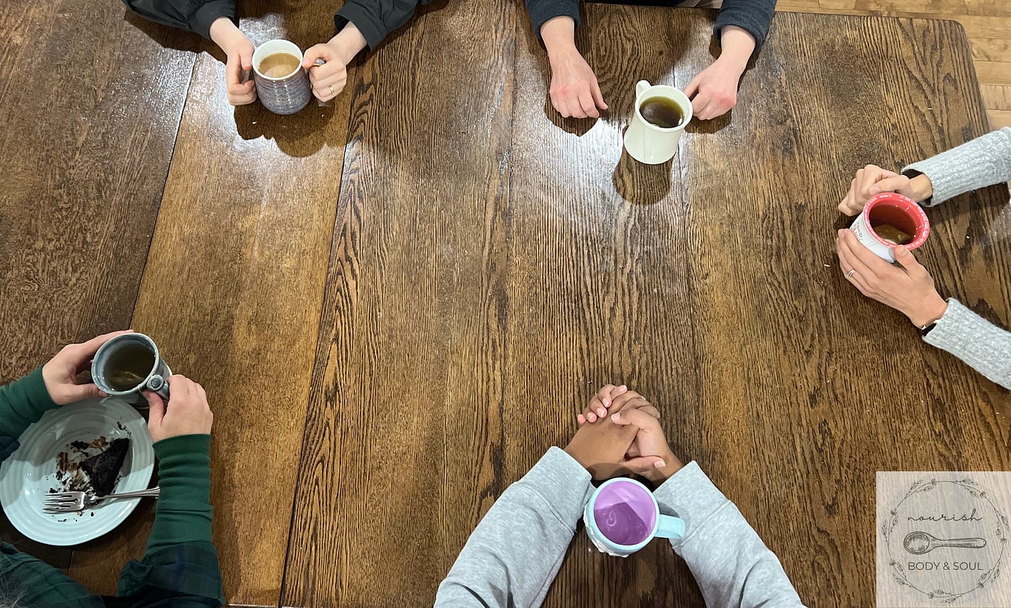 Ladies having tea janecurryweber.com