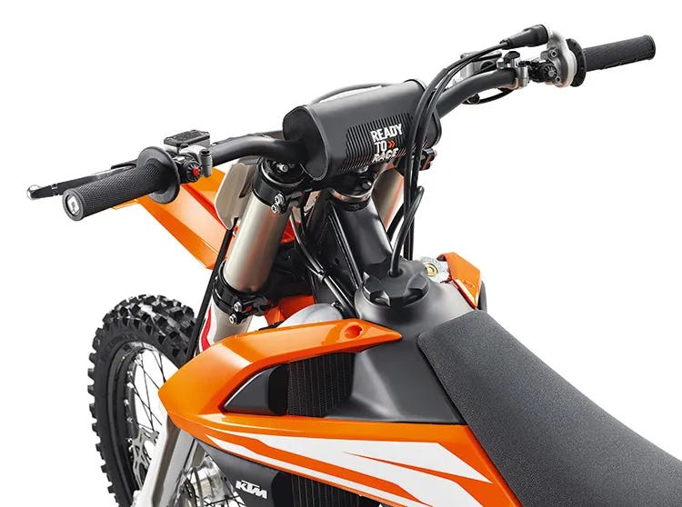 Guidon d’une KTM 2016 Guidon d’une KTM 2016