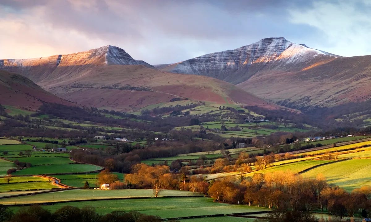 Brecon Beacons countryside