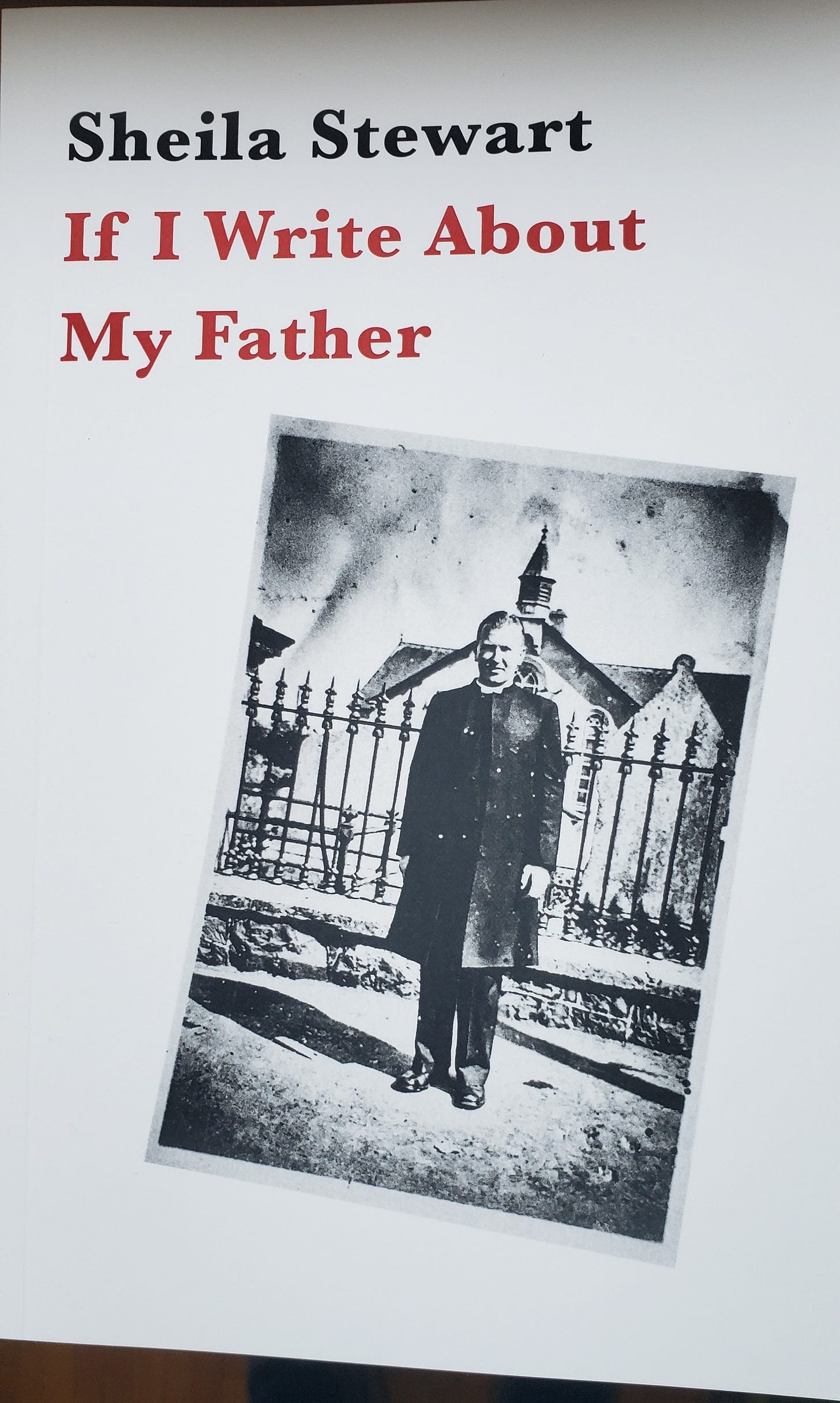 Book Cover If I Write About My Father