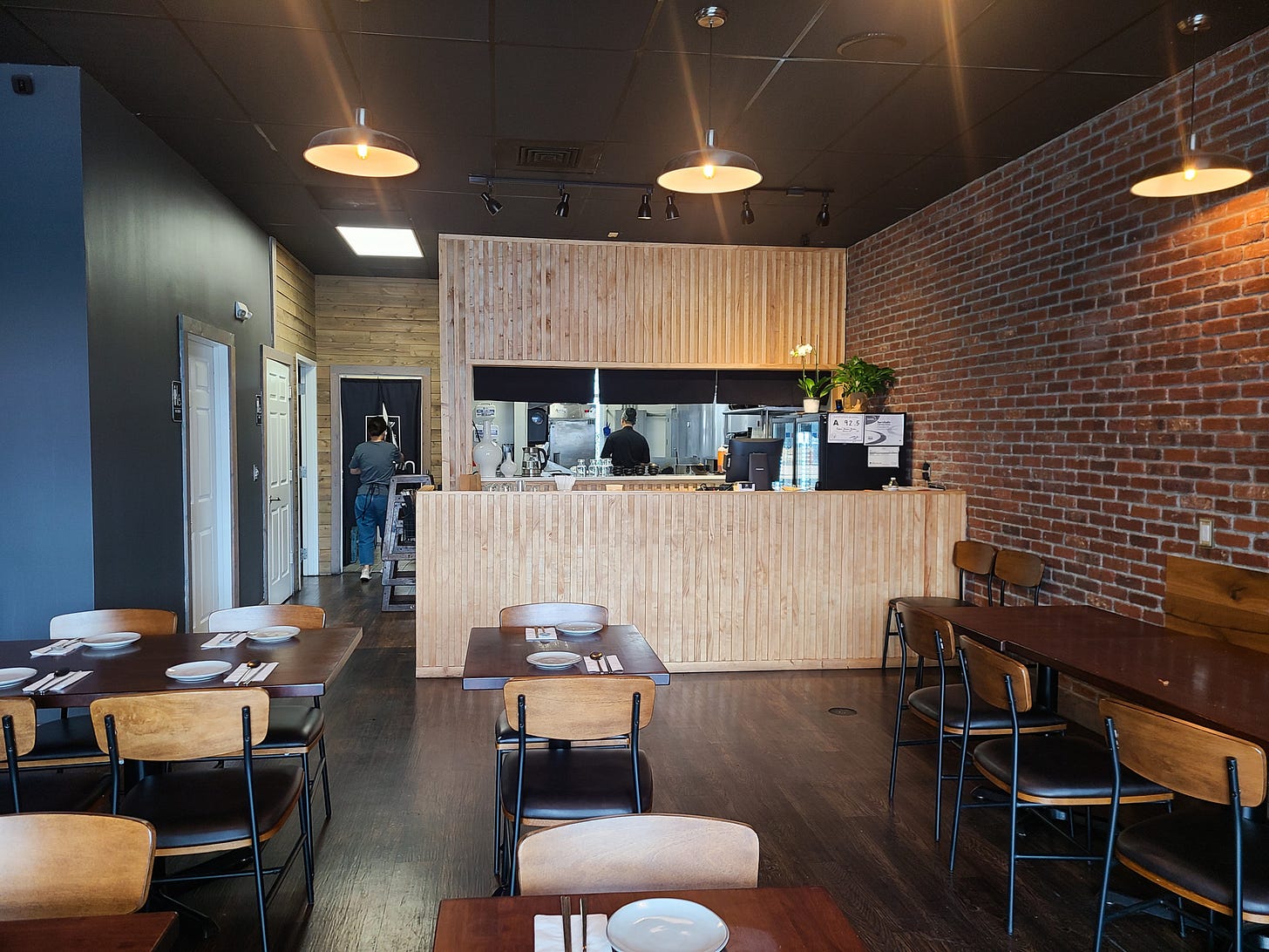 Bibim Korean Bistro dining interior