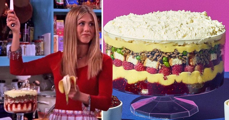 Deliveroo bring to life the famous “Meat and Sweet” trifle from Friends |  Famous Campaigns