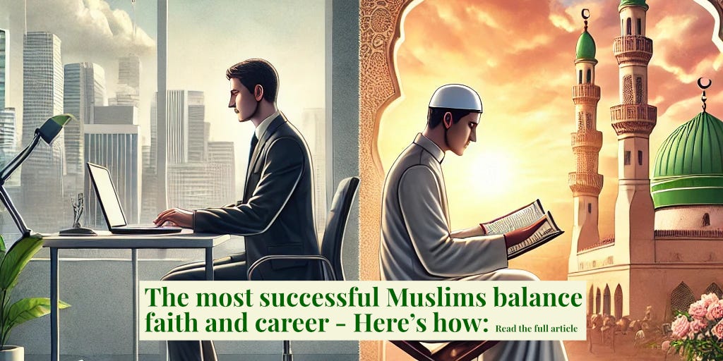 Balancing faith with career