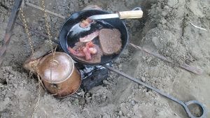 Campfire cooking