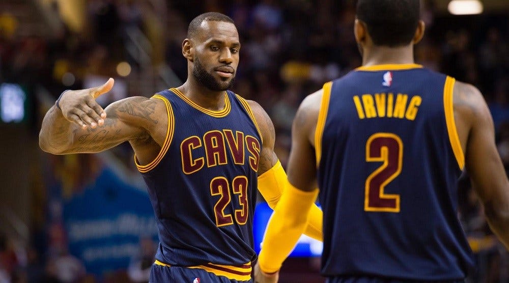 LeBron James sticking with Cleveland Cavaliers for several years 2016 images