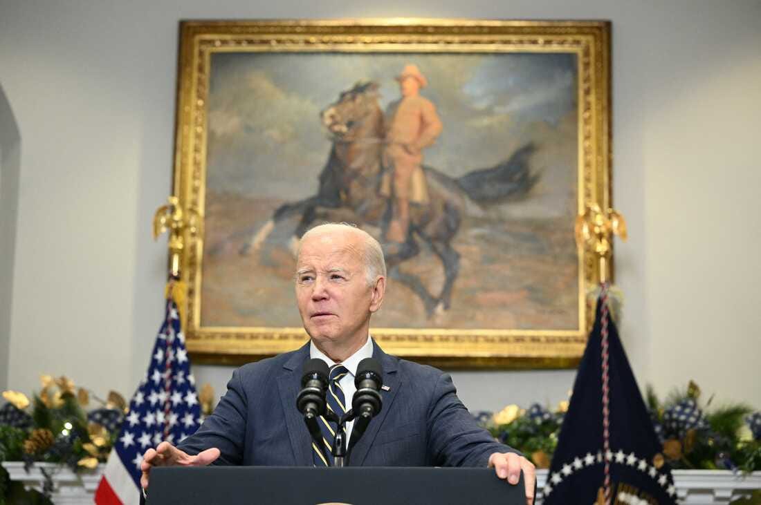 Biden says Congress must approve Ukraine aid this month : NPR