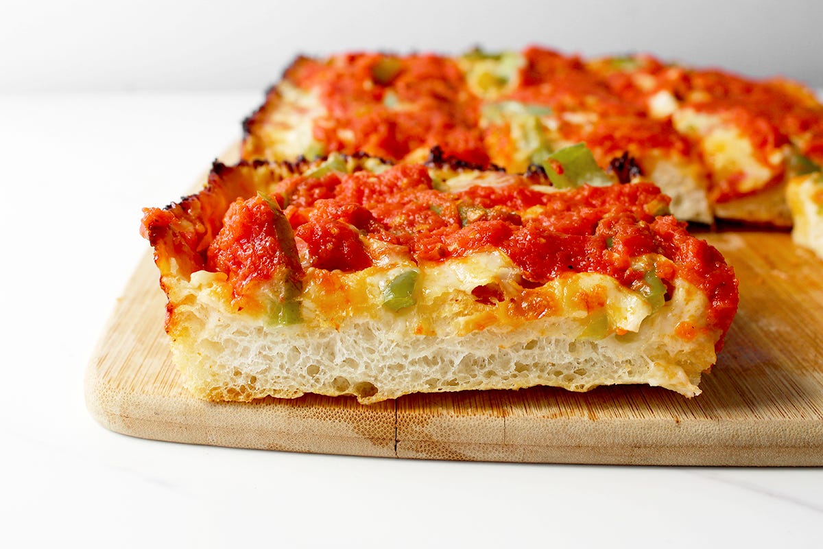 Entertaining season = Sicilianstyle pizza season