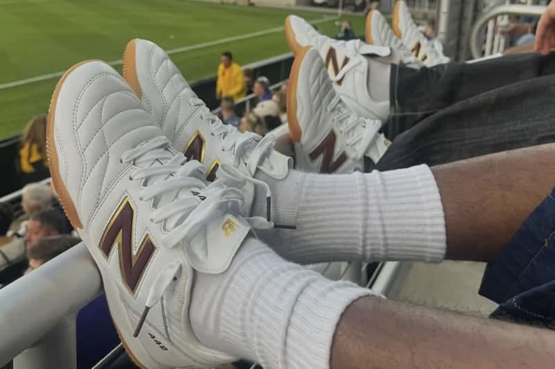 Jack Harlow Collaborates on New Balance 442 V2 Indoor Soccer Shoe louisville atherton highschool clean sneakers