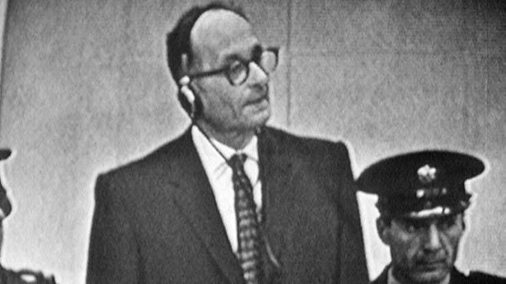 Adolf Eichmann vor Gericht