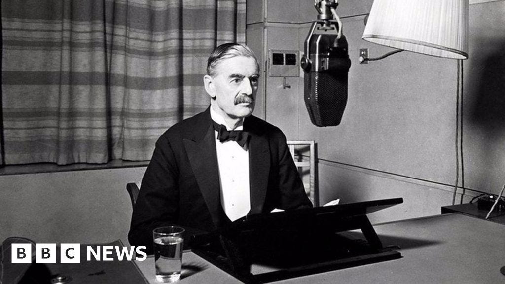 Neville Chamberlain: Declaration of war - BBC News