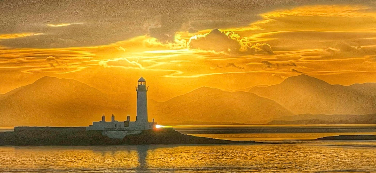 May be an image of twilight and nature