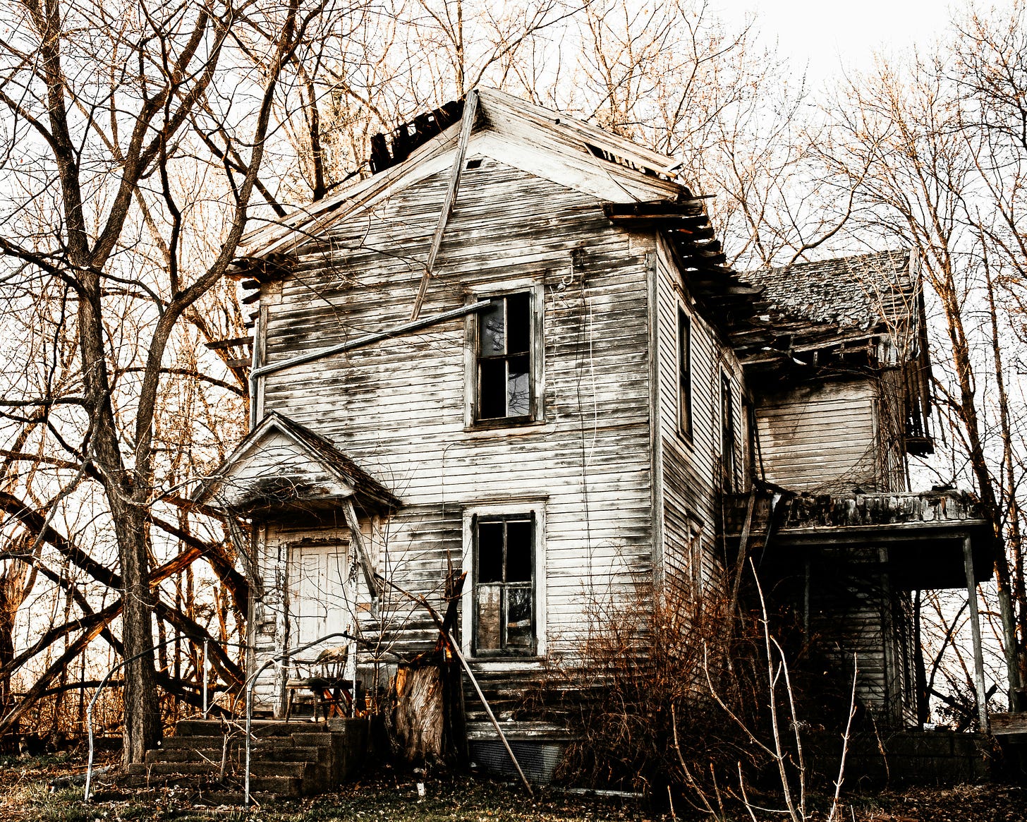 An abandoned house