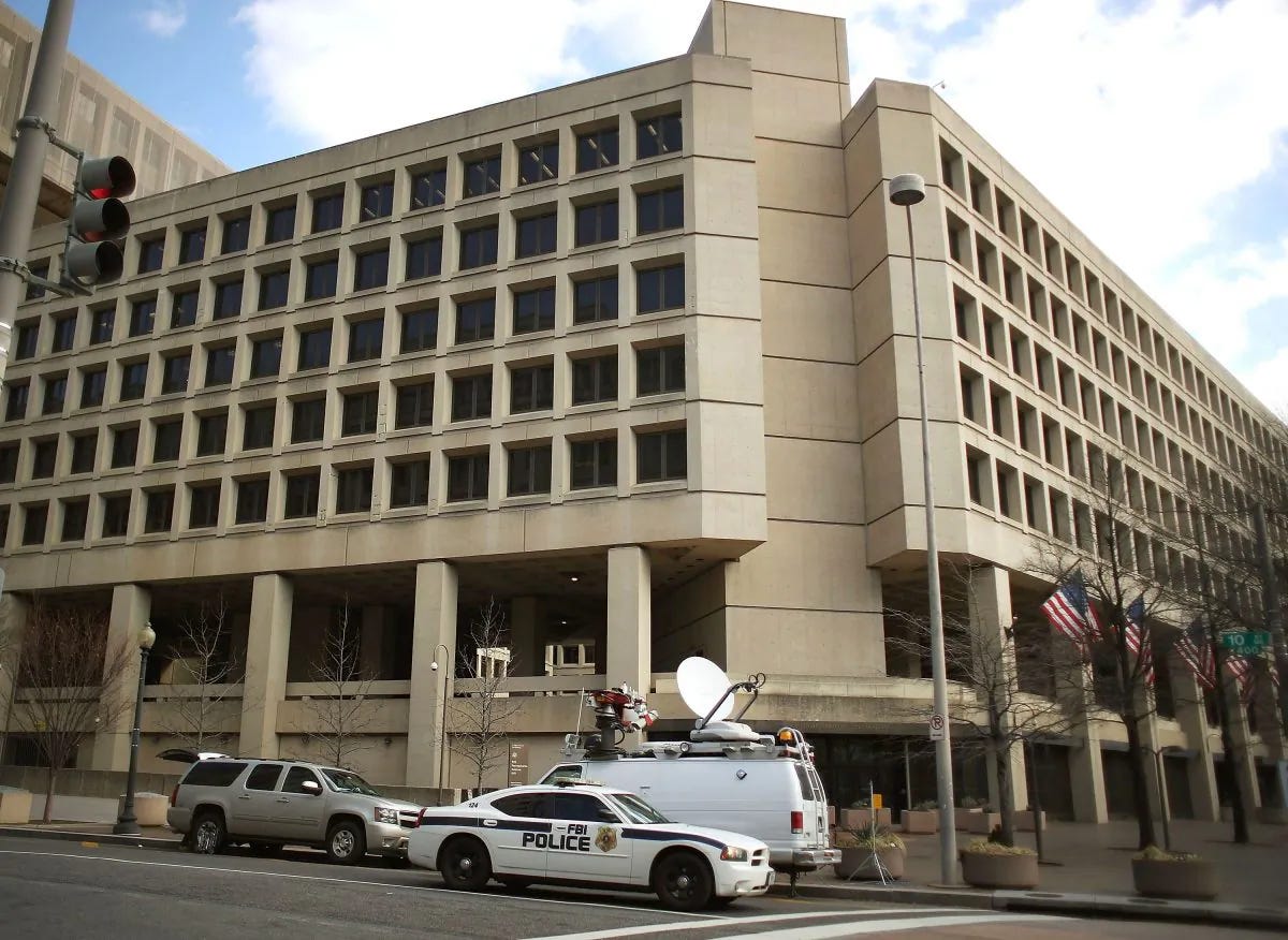 The headquarters of the FBI is seen in Washington, D.C. (Mark Wilson/Getty Images)