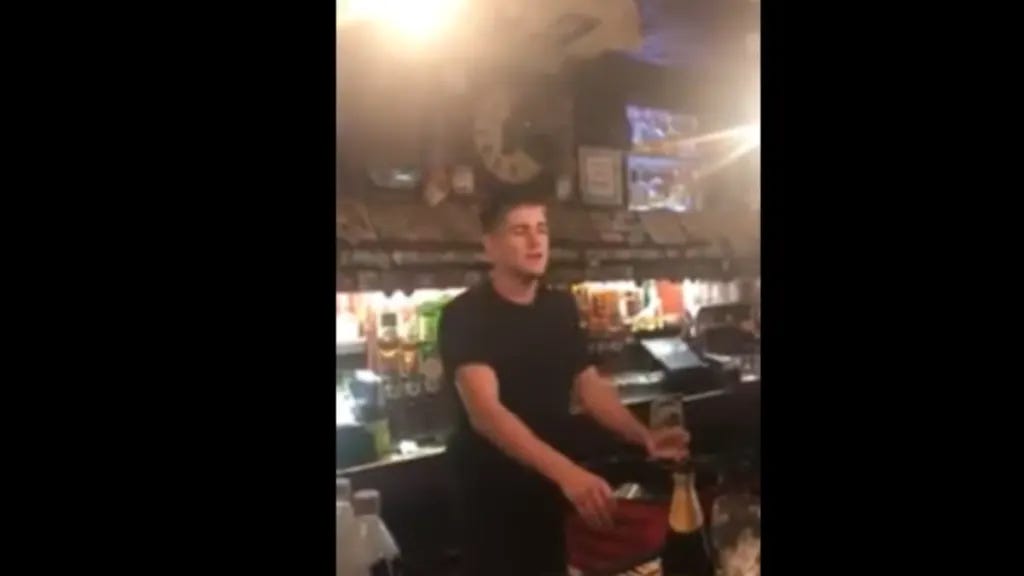 Incredible Singer In A Small Bar In Wexford