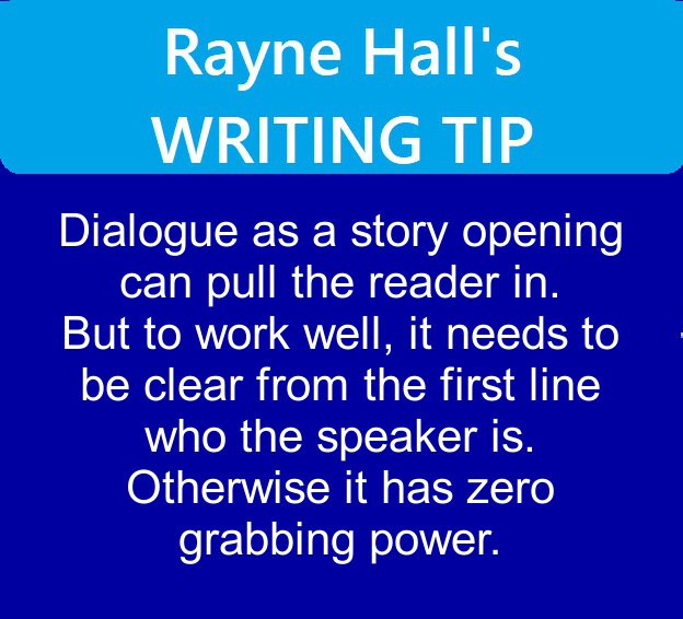 Writing Tip Dialogue