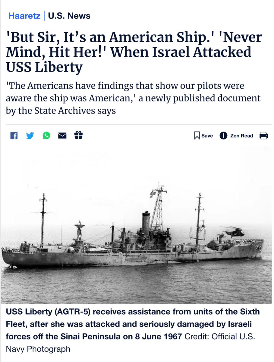 S.L. Kanthan on X: "USS Liberty False Flag Operation (not 9/11) Would  Israel deliberately attack an American Navy ship and kill Americans? Would  Israel do it as a **false flag attack** in