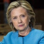 Hillary Clinton was paid more than $1.6 million for speeches sponsored by two Canadian banks that have promoted the controversial Keystone XL pipeline. | Andrew Burton via Getty Images