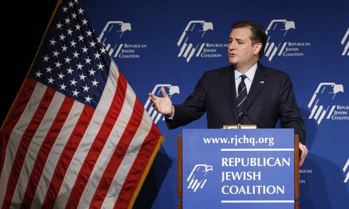 Ted Cruz woos pro-Israel coalition as backers seek to build on momentum | Ted  Cruz | The Guardian