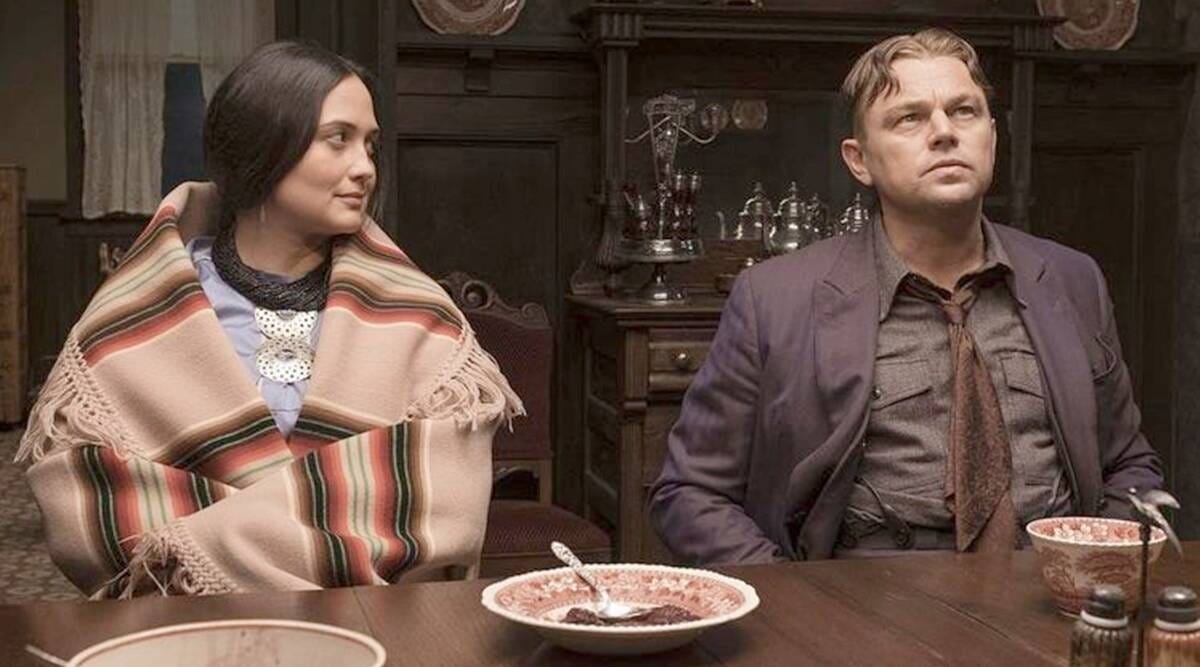 Leonardo DiCaprio is unmoved by Lily Gladstone's soft gaze in first stills  of Martin Scorsese's Killers of the Flower Moon | Entertainment News,The  Indian Express