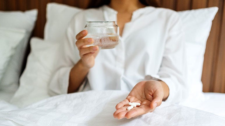 sleeping pills brain health