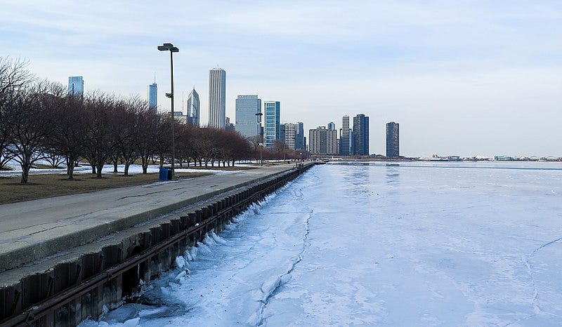 File:Chicago winter 2014 lake michigan frozen.jpg
