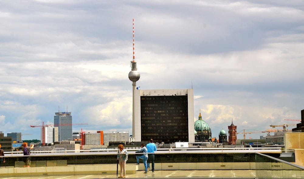 Look at the architectural variety Berlin has to offer!