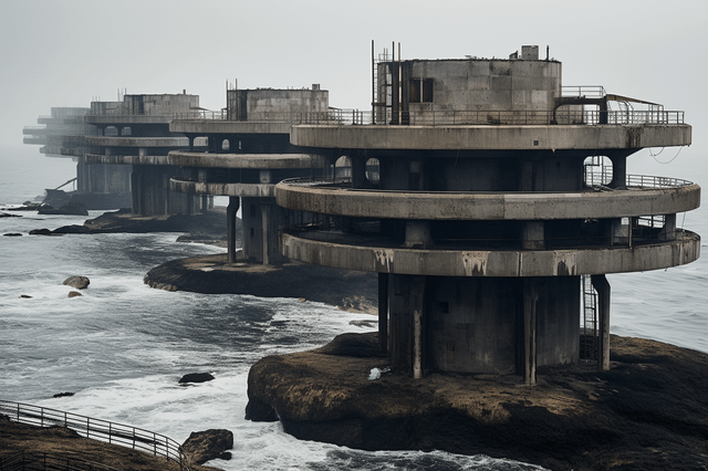 r/midjourney - Sea Forts