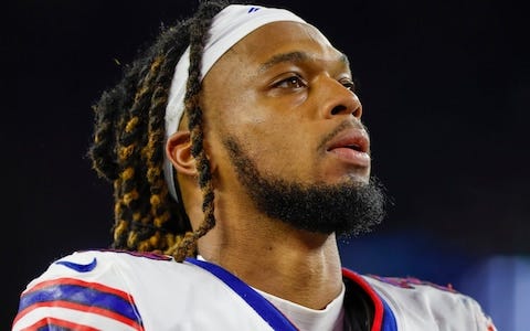 NFL player Damar Hamlin had a cardiac arrest during a game - he remains in a critical condition