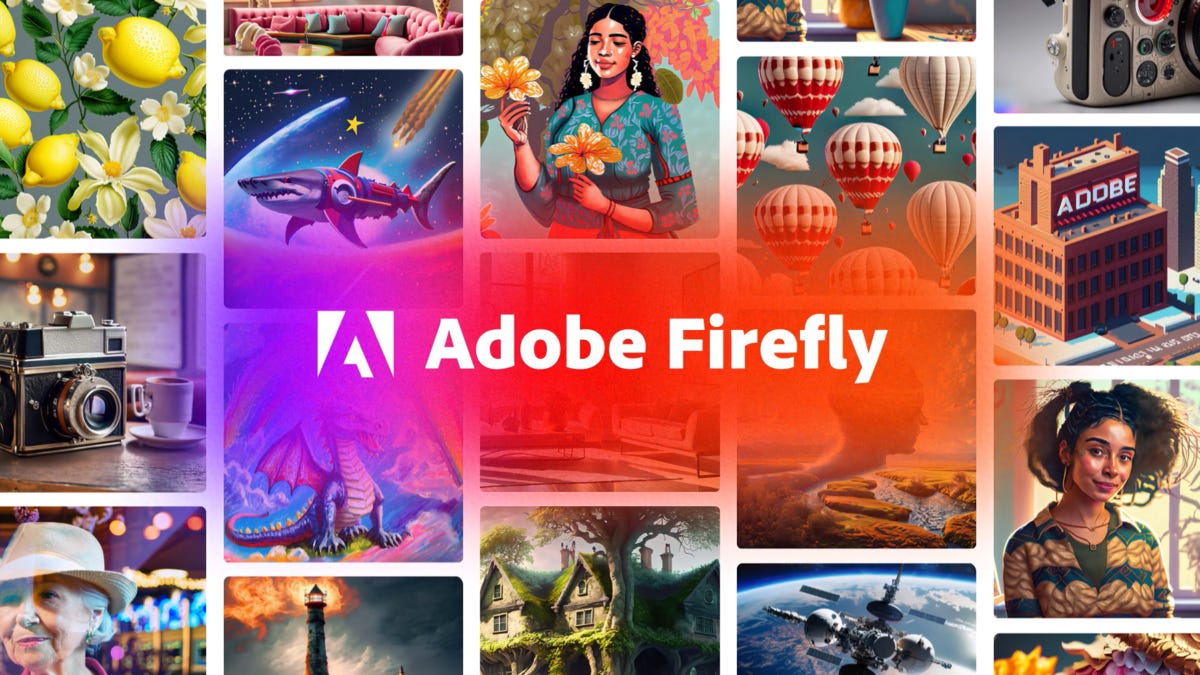 Firefly : Adobe aurait entraîné son IA avec son propre stock d'images, mais  pas que...