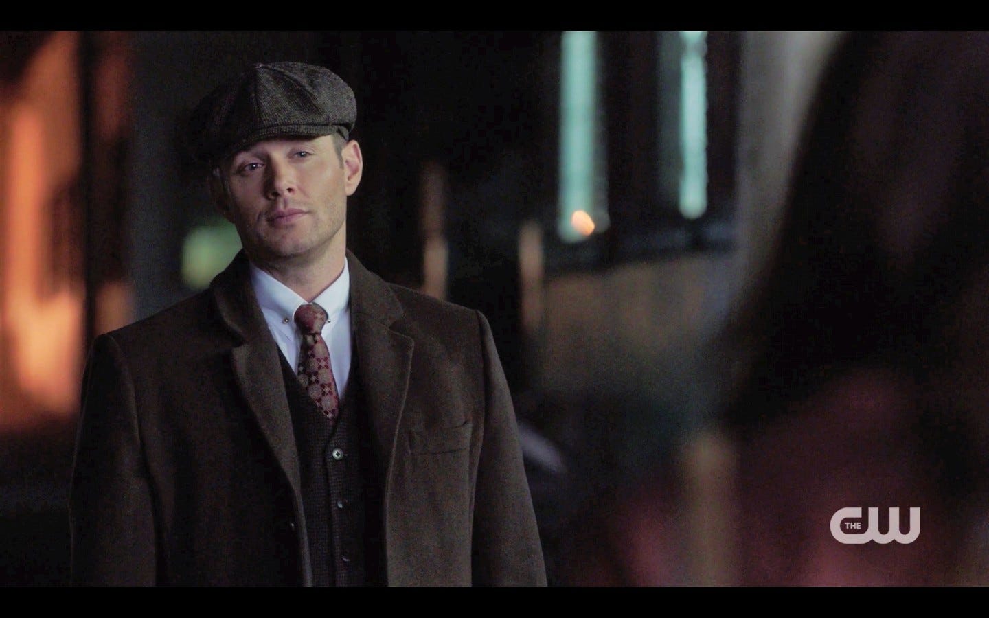 supernatural jensen ackles as michael seeing sister jo