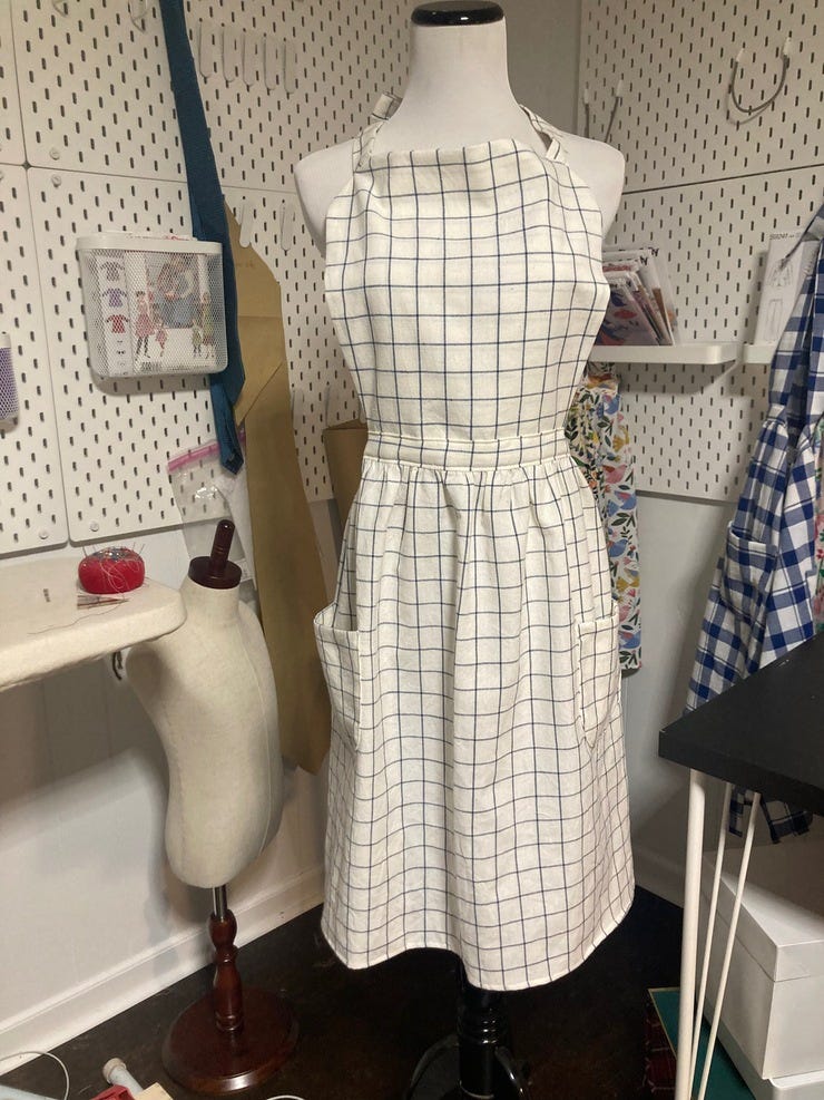 Thrift store fabric!