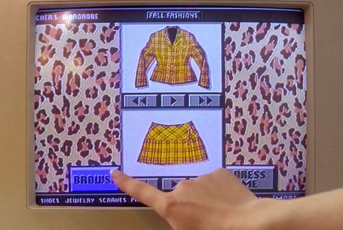 I logged my entire wardrobe into a Clueless-style closet app | Polygon